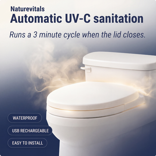 UV Toilet Sanitizer Light