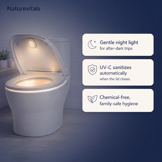 UV Toilet Sanitizer Light